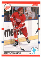 Steve Chiasson - Detroit Red Wings (NHL Hockey Card) 1990-91 Score Canadian Bilingual # 214 Mint