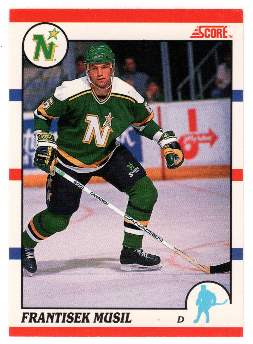 Frank Musil - Minnesota North Stars (NHL Hockey Card) 1990-91 Score Canadian Bilingual # 223 Mint