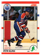 Petr Klima - Edmonton Oilers (NHL Hockey Card) 1990-91 Score Canadian Bilingual # 232 Mint