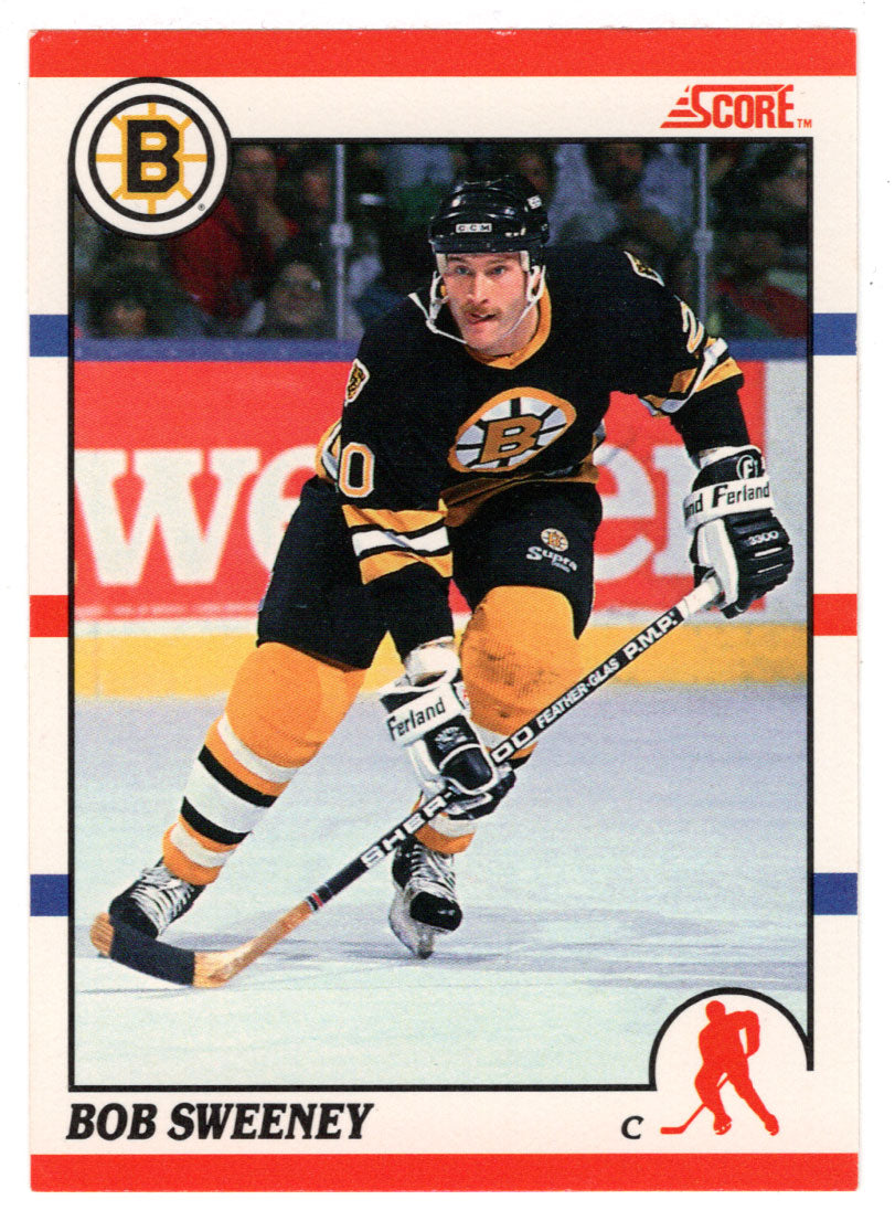 Rob Sweeney - Boston Bruins (NHL Hockey Card) 1990-91 Score Canadian Bilingual # 235 Mint