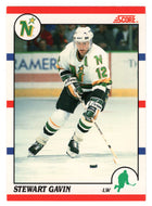 Stewart Gavin - Minnesota North Stars (NHL Hockey Card) 1990-91 Score Canadian Bilingual # 244 Mint