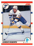 Gordie Roberts - St. Louis Blues (NHL Hockey Card) 1990-91 Score Canadian Bilingual # 245 Mint