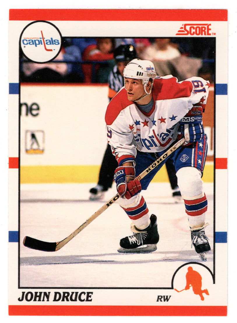John Druce RC - Washington Capitals (NHL Hockey Card) 1990-91 Score # 246 Mint