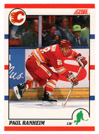 Paul Ranheim RC - Calgary Flames (NHL Hockey Card) 1990-91 Score # 248 Mint