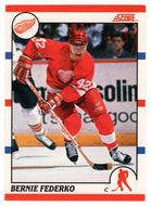 Bernie Federko - Detroit Red Wings (NHL Hockey Card) 1990-91 Score Canadian Bilingual # 252 Mint
