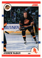 Andrew McBain - Vancouver Canucks (NHL Hockey Card) 1990-91 Score # 257 Mint