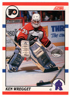 Ken Wregget - Philadelphia Flyers (NHL Hockey Card) 1990-91 Score Canadian Bilingual # 263 Mint