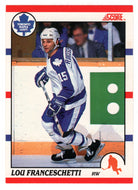 Lou Franceschetti RC - Toronto Maple Leafs (NHL Hockey Card) 1990-91 Score Canadian Bilingual # 266 Mint