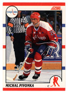 Michal Pivonka RC - Washington Capitals (NHL Hockey Card) 1990-91 Score Canadian Bilingual # 268 Mint