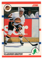 Vladimir Krutov RC - Vancouver Canucks (NHL Hockey Card) 1990-91 Score Canadian Bilingual # 273 Mint