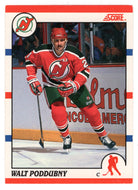 Walt Poddubny - New Jersey Devils (NHL Hockey Card) 1990-91 Score Canadian Bilingual # 278 Mint