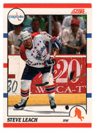 Stephen Leach - Washington Capitals (NHL Hockey Card) 1990-91 Score Canadian Bilingual # 279 Mint