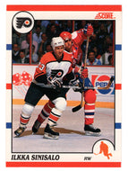 Ilkka Sinisalo - Philadelphia Flyers (NHL Hockey Card) 1990-91 Score Canadian Bilingual # 286 Mint