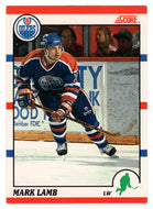 Mark Lamb - Edmonton Oilers (NHL Hockey Card) 1990-91 Score Canadian Bilingual # 308 Mint