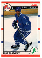Tony McKegney - Quebec Nordiques (NHL Hockey Card) 1990-91 Score Canadian Bilingual # 311 Mint
