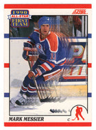 Mark Messier - Edmonton Oilers (NHL Hockey Card) 1990-91 Score Canadian Bilingual # 315 Mint