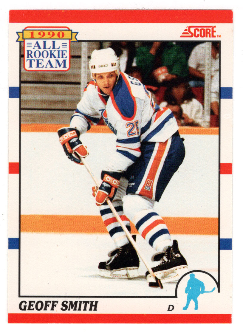 Geoff Smith - Edmonton Oilers (NHL Hockey Card) 1990-91 Score Canadian Bilingual # 326 Mint