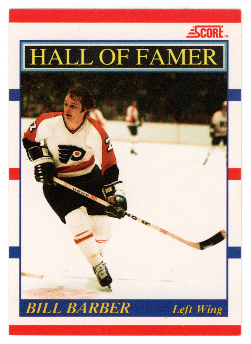Bill Barber - Philadelphia Flyers (NHL Hockey Card) 1990-91 Score Canadian Bilingual # 356 Mint