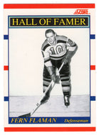 Fern Flaman - Boston Bruins (NHL Hockey Card) 1990-91 Score Canadian Bilingual # 357 Mint