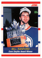 Bill Ranford - Edmonton Oilers (NHL Hockey Card) 1990-91 Score Canadian Bilingual # 358 Mint