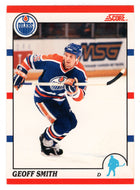 Geoff Smith RC - Edmonton Oilers (NHL Hockey Card) 1990-91 Score Canadian Bilingual # 373 Mint