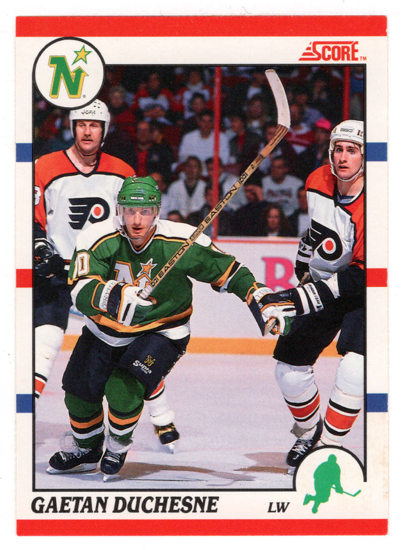 Gaetan Duchesne - Minnesota North Stars (NHL Hockey Card) 1990-91 Score # 375 Mint