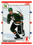 Perry Berezan RC - Minnesota North Stars (NHL Hockey Card) 1990-91 Score Canadian Bilingual # 379 Mint