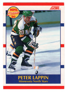 Peter Lappin RC - Minnesota North Stars (NHL Hockey Card) 1990-91 Score Canadian Bilingual # 403 Mint