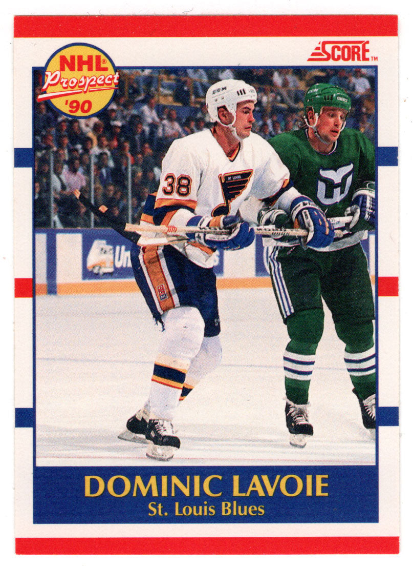 Dominic Lavoie RC - St. Louis Blues (NHL Hockey Card) 1990-91 Score # 416 Mint