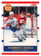 Andrew Cassels RC - Montreal Canadiens (NHL Hockey Card) 1990-91 Score Canadian Bilingual # 422 Mint