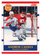 Andrew Cassels RC - Montreal Canadiens (NHL Hockey Card) 1990-91 Score # 422 Mint
