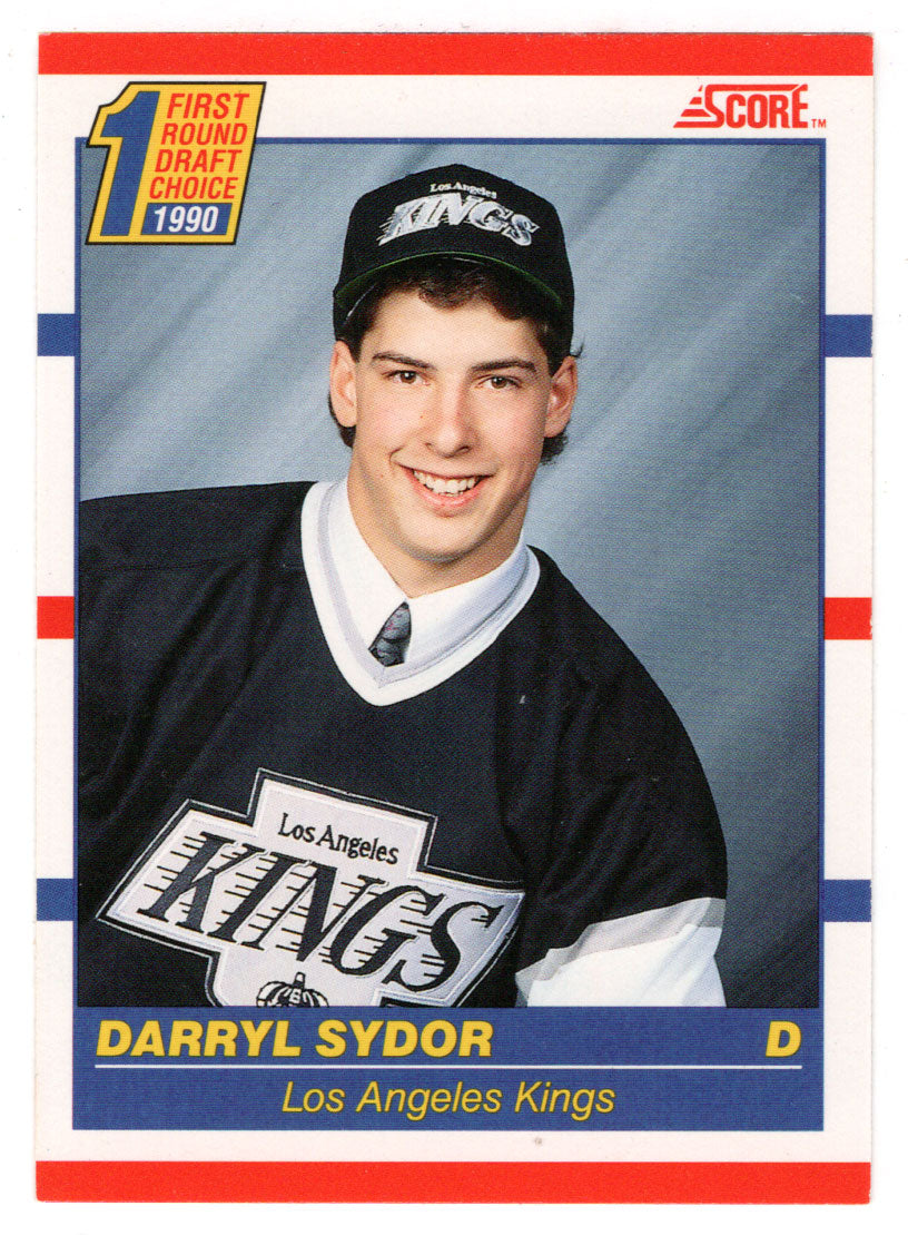 Darryl Sydor RC - Los Angeles Kings (NHL Hockey Card) 1990-91 Score # 425 Mint