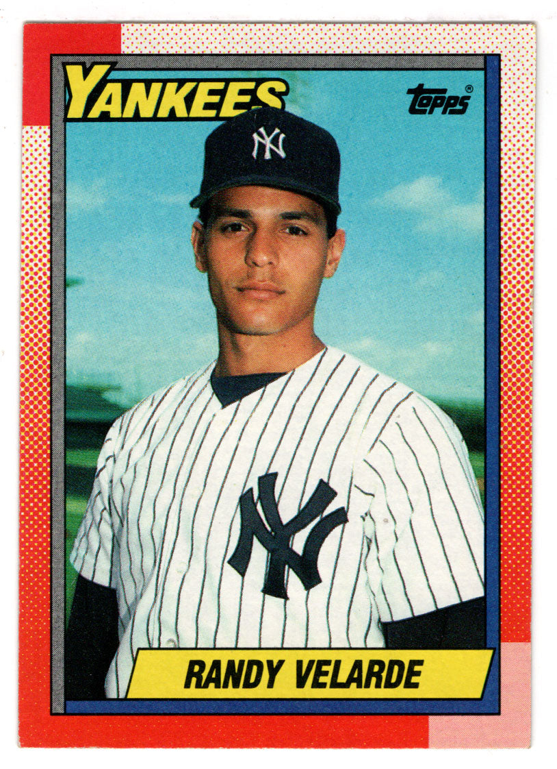 Randy Velarde - New York Yankees (MLB Baseball Card) 1990 Topps # 23 M –  PictureYourDreams