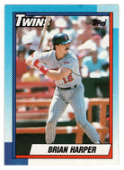 Brian Harper - Minnesota Twins (MLB Baseball Card) 1990 Topps # 47 Mint