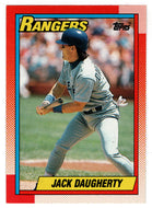 Jack Daugherty RC - Texas Rangers (MLB Baseball Card) 1990 Topps # 52 Mint