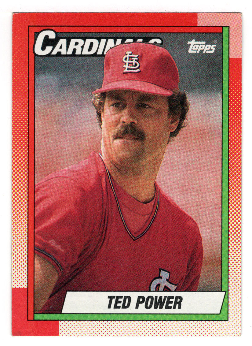 Ted Power - St. Louis Cardinals (MLB Baseball Card) 1990 Topps # 59 Mint