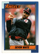 Devon White - California Angels (MLB Baseball Card) 1990 Topps # 65 Mint