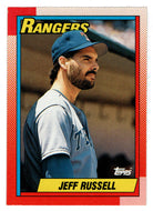 Jeff Russell - Texas Rangers (MLB Baseball Card) 1990 Topps # 80 Mint