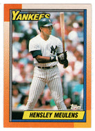 Hensley Meulens - New York Yankees (MLB Baseball Card) 1990 Topps # 83 Mint