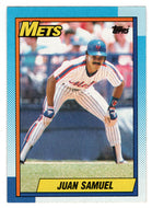 Juan Samuel - New York Mets (MLB Baseball Card) 1990 Topps # 85 Mint