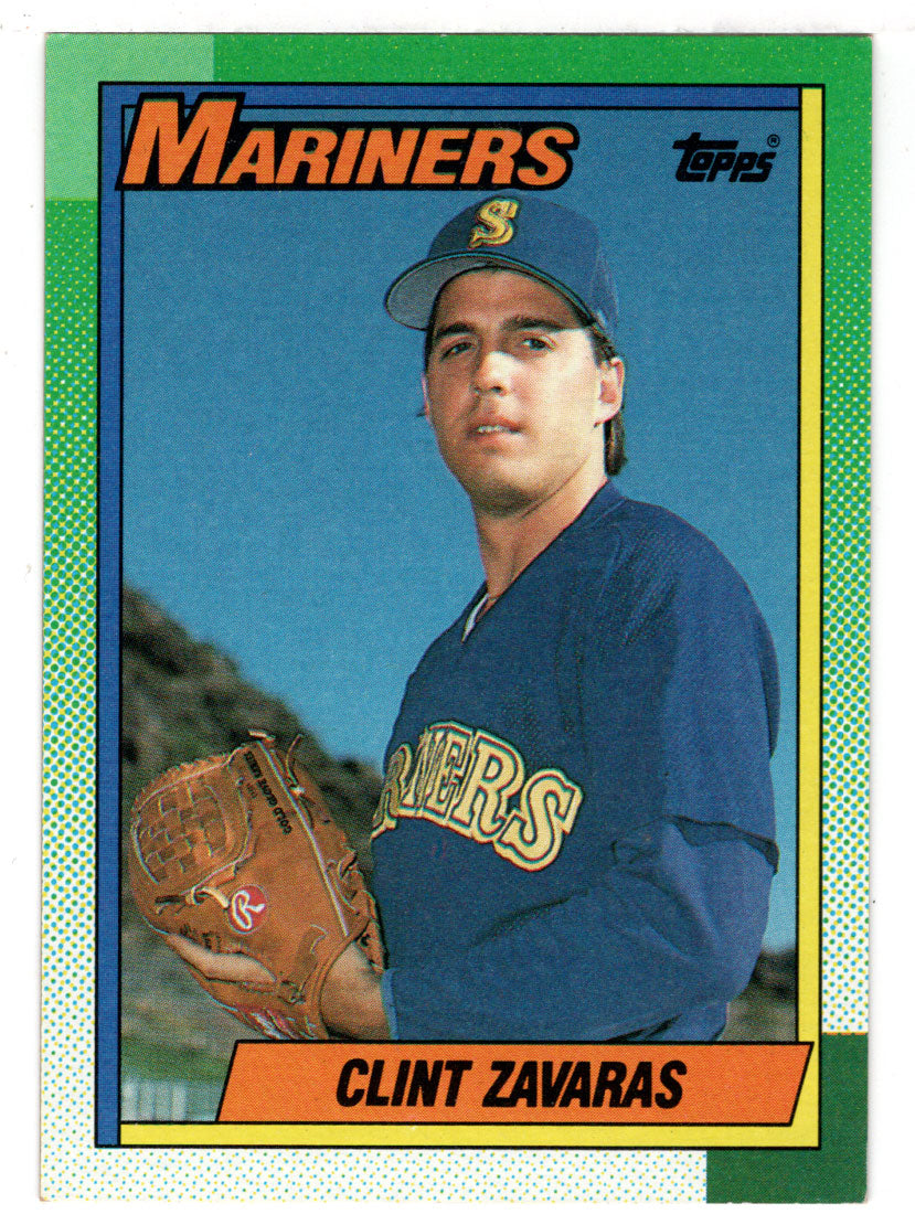 Clint Zavaras RC - Seattle Mariners (MLB Baseball Card) 1990 Topps # 89 Mint