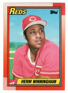 Herm Winningham - Cincinnati Reds (MLB Baseball Card) 1990 Topps # 94 Mint