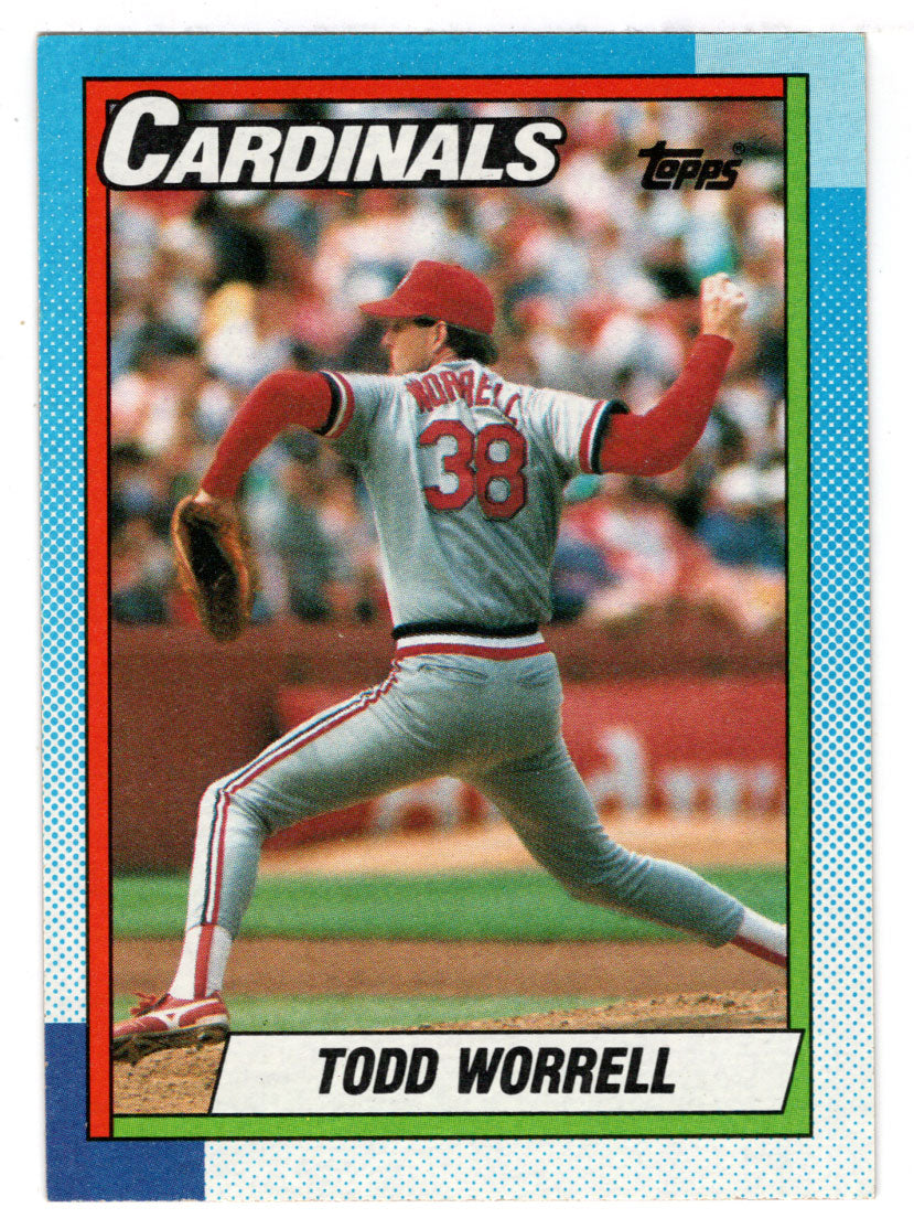 Todd Worrell - St. Louis Cardinals (MLB Baseball Card) 1990 Topps # 95 Mint
