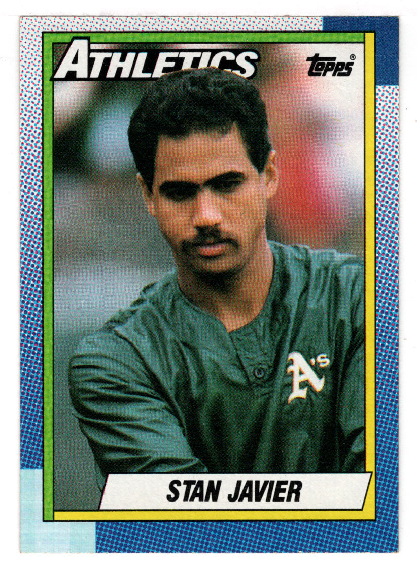 Stan Javier - Oakland Athletics (MLB Baseball Card) 1990 Topps # 102 Mint