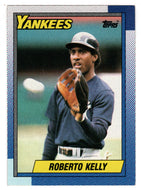 Roberto Kelly - New York Yankees (MLB Baseball Card) 1990 Topps # 109 Mint