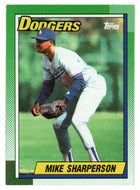 Mike Sharperson - Los Angeles Dodgers (MLB Baseball Card) 1990 Topps # 117 Mint