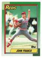 John Franco - Cincinnati Reds (MLB Baseball Card) 1990 Topps # 120 Mint