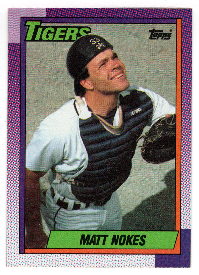 Matt Nokes - Detroit Tigers (MLB Baseball Card) 1990 Topps # 131 Mint