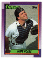 Matt Nokes - Detroit Tigers (MLB Baseball Card) 1990 Topps # 131 Mint