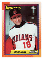 John Hart - Cleveland Indians (MLB Baseball Card) 1990 Topps # 141 Mint